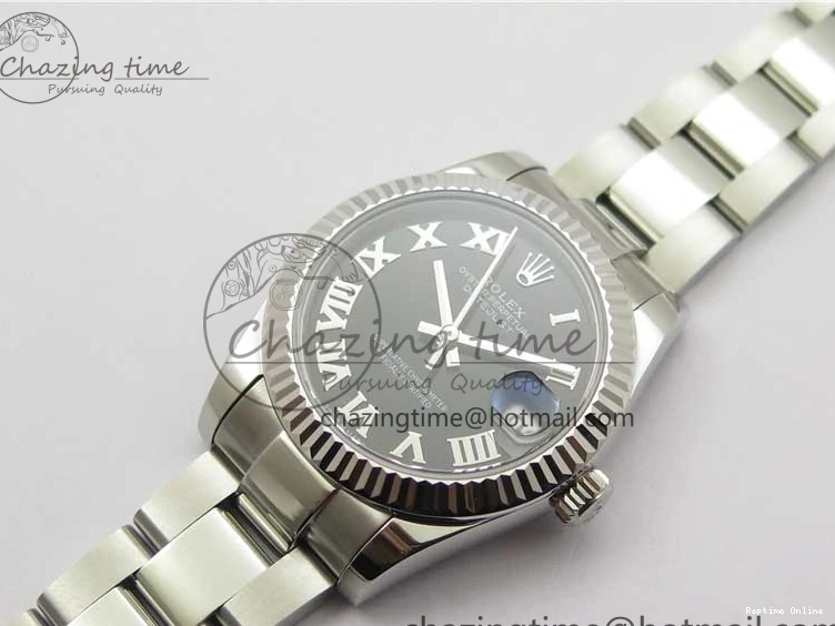 0411 Datejust 31mm 278271 SS BP Maker Best Edition Black Roman Dial on Oyster Bracelet SportInspired 2754